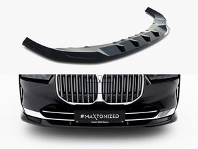 MAXTON DESIGN FRONT SPLITTER V2 BMW 7 G70 — photo 1