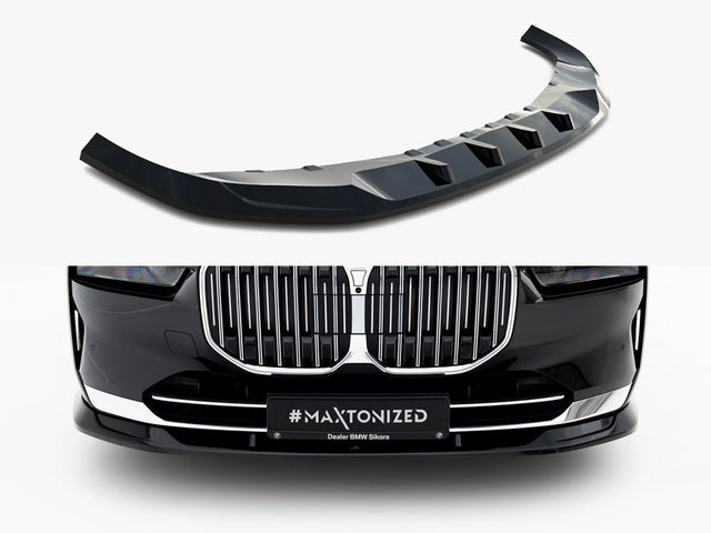 MAXTON DESIGN FRONT SPLITTER V2 BMW 7 G70 — photo 1