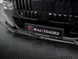 MAXTON DESIGN FRONT SPLITTER V3 BMW 7 M-PACK / M760E / I7 M-PACK G70 — photo 4