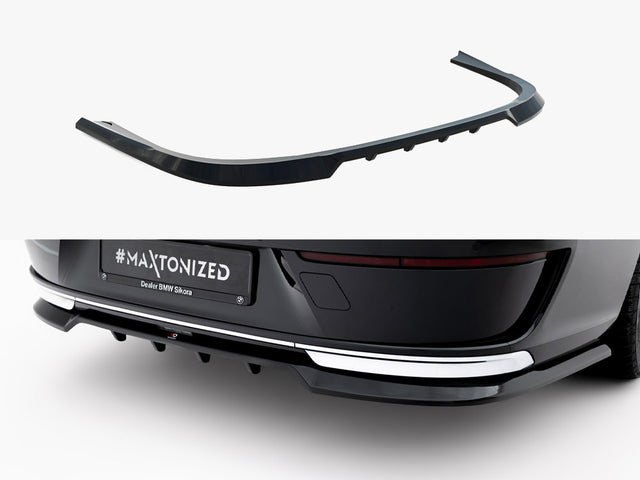 MAXTON DESIGN REAR SPLITTER (VERTICAL BARS) BMW 7 G70 — photo 1