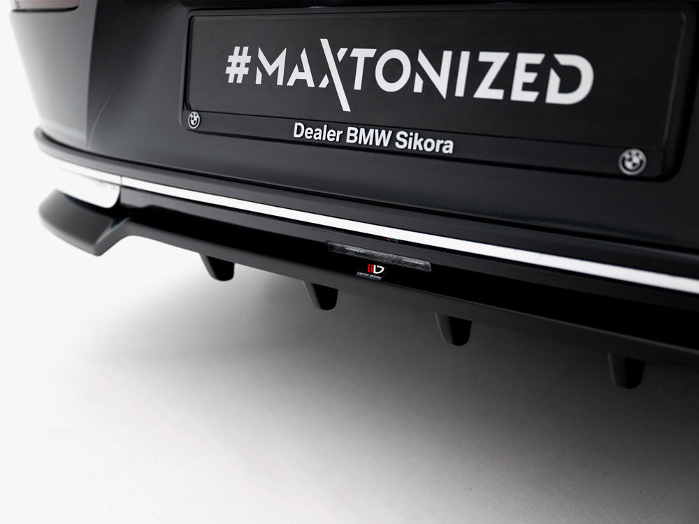 MAXTON DESIGN REAR SPLITTER (VERTICAL BARS) BMW 7 G70 — photo 4