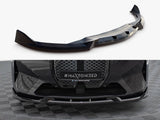 MAXTON DESIGN FRONT SPLITTER V.1 BMW iX M-PACK I20 — photo 1