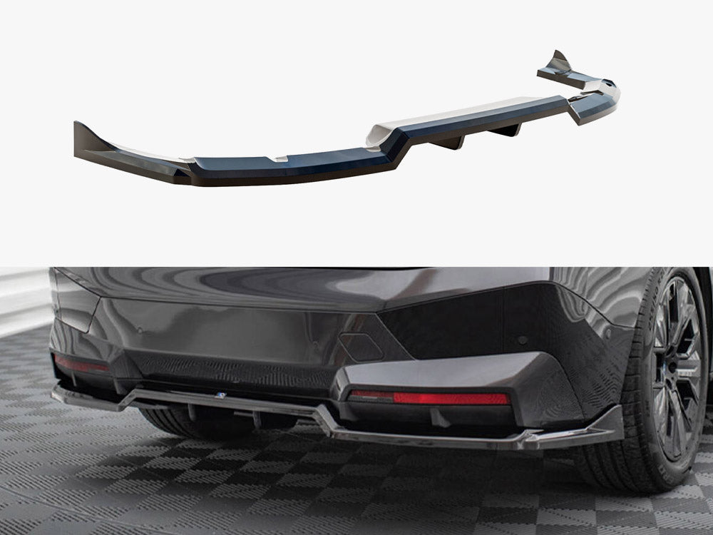 MAXTON DESIGN REAR SPLITTER BMW iX M-PACK I20 — photo 1