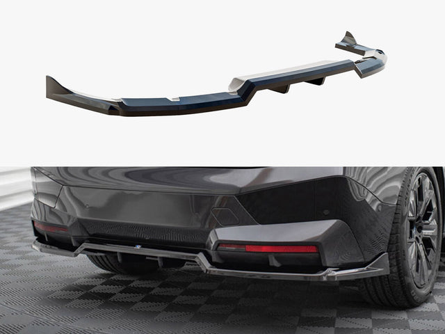 MAXTON DESIGN REAR SPLITTER BMW iX M-PACK I20 — photo 1