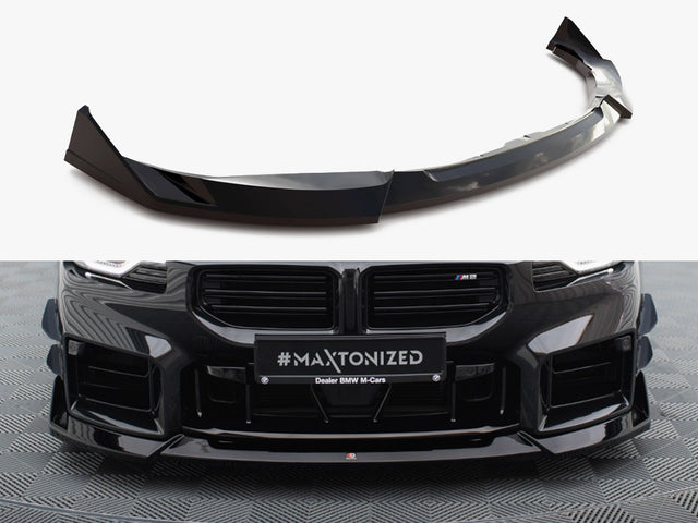 MAXTON DESIGN FRONT SPLITTER V5 BMW M2 G87 — photo 1