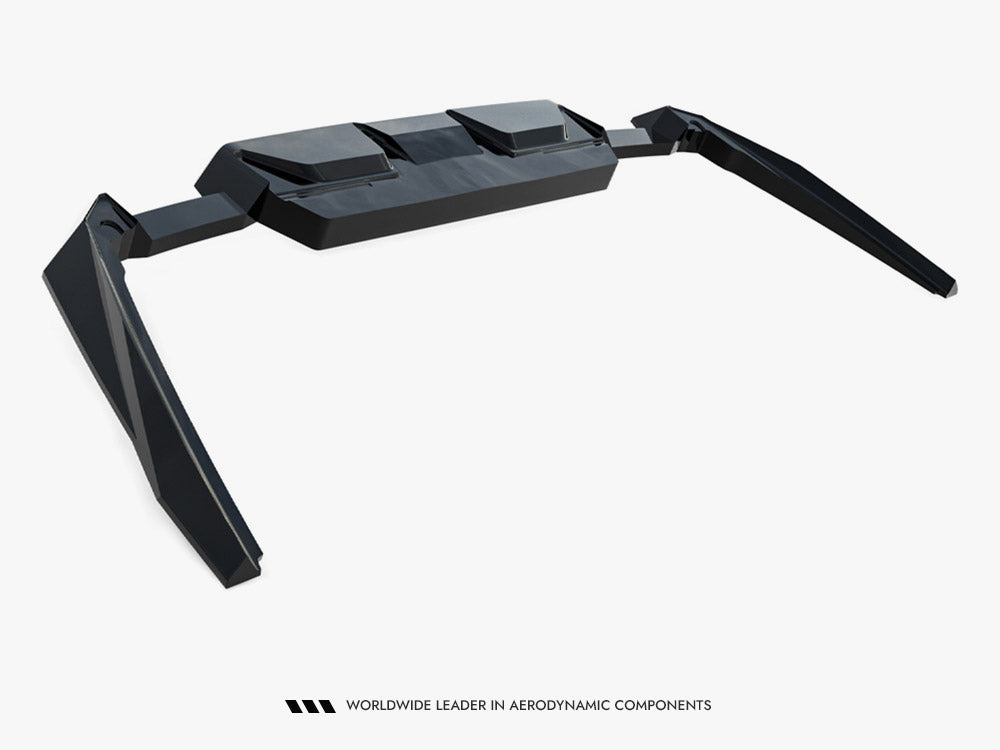 MAXTON DESIGN REAR SPLITTER VERTICAL BARS BMW M5 SEDAN TOURING G90 — photo 10