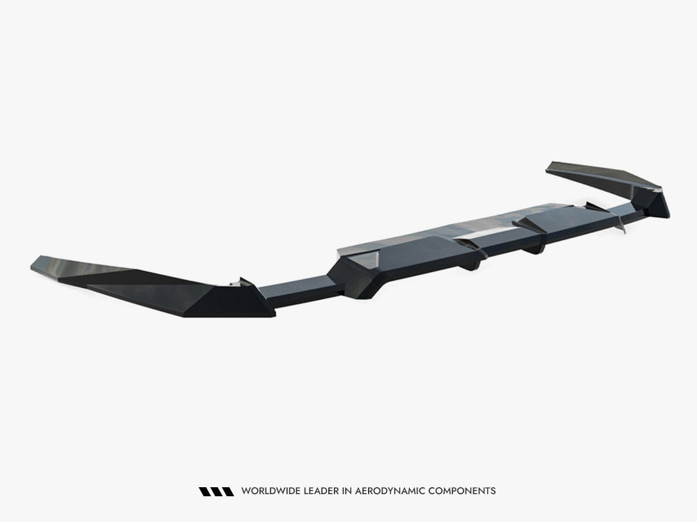 MAXTON DESIGN REAR SPLITTER VERTICAL BARS BMW M5 SEDAN TOURING G90 — photo 9