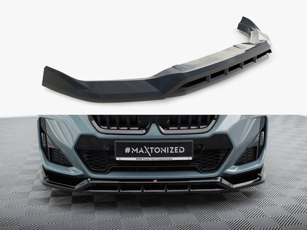 MAXTON DESIGN BMW X1 U11 FRONT SPLITTER — photo 1