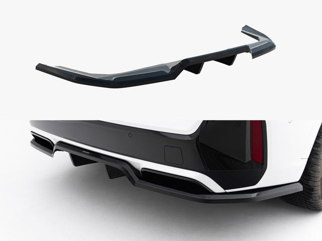 MAXTON DESIGN BMW X1 U11 REAR SPLITTER — photo 1