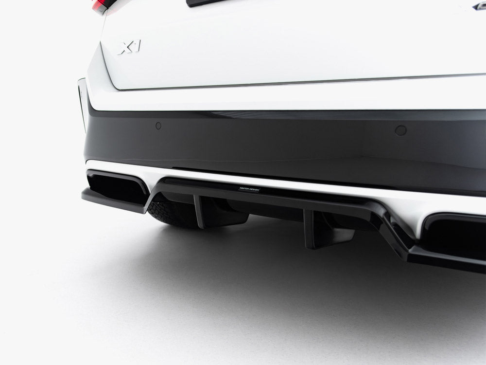 MAXTON DESIGN BMW X1 U11 REAR SPLITTER — photo 6