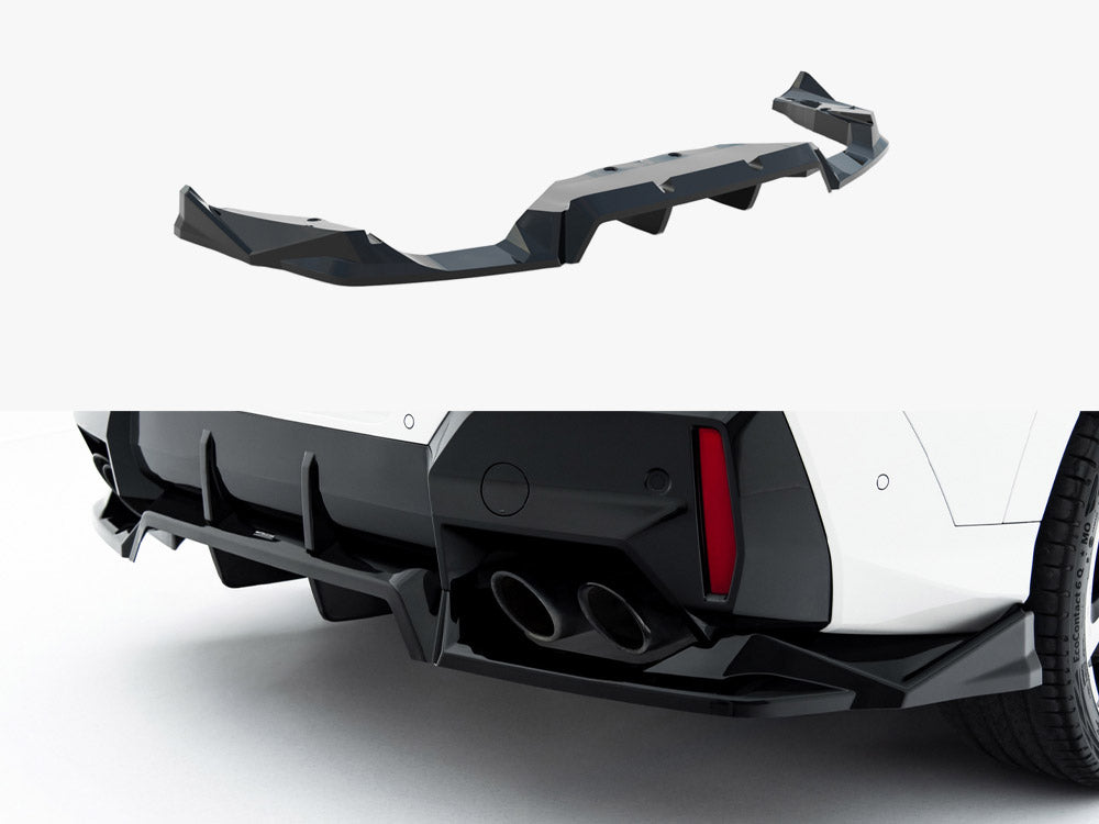 MAXTON DESIGN REAR SPLITTER VERTICAL BARS BMW X2 M35I U10 — photo 1