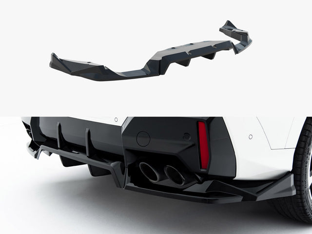 MAXTON DESIGN REAR SPLITTER VERTICAL BARS BMW X2 M35I U10 — photo 1