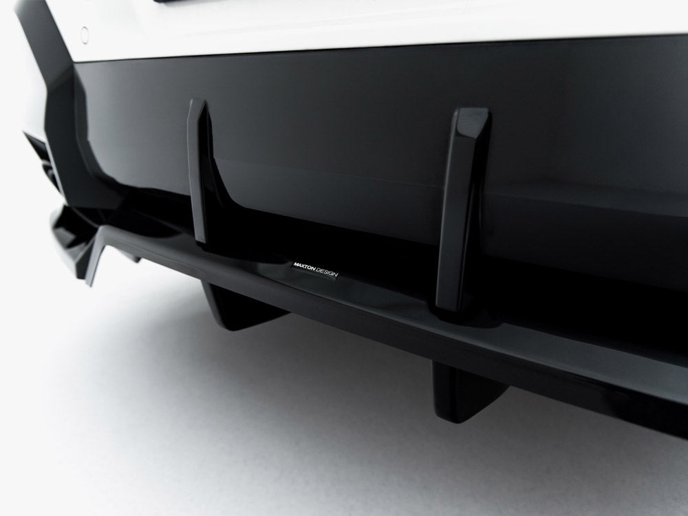 MAXTON DESIGN REAR SPLITTER VERTICAL BARS BMW X2 M35I U10 — photo 7