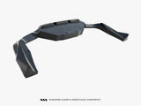 MAXTON DESIGN REAR SPLITTER VERTICAL BARS BMW X2 M35I U10 — photo 9