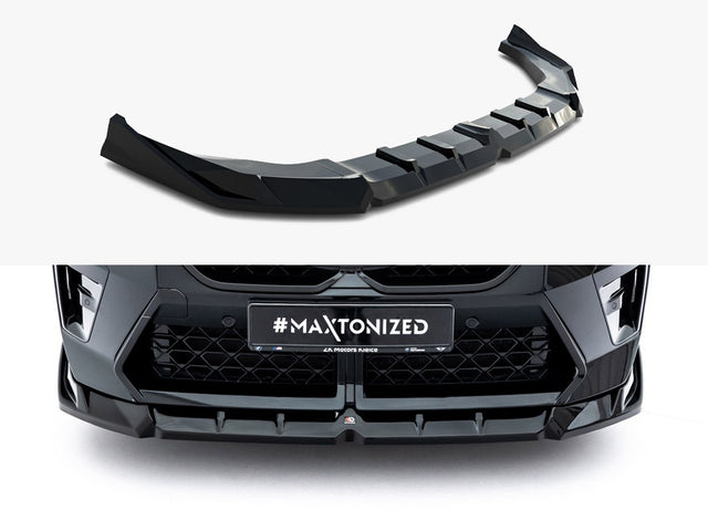 MAXTON DESIGN FRONT SPLITTER BMW X2 M-PACK / IX2 U10 — photo 1