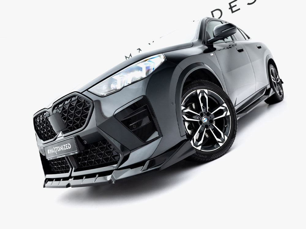 MAXTON DESIGN FRONT SPLITTER BMW X2 M-PACK / IX2 U10 — photo 4