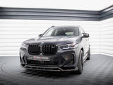 MAXTON DESIGN FRONT SPLITTER BMW X3 M-PACK G01 FACELIFT / iX3 M-PACK G08 FACELIFT — photo 2