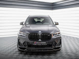 MAXTON DESIGN FRONT SPLITTER BMW X3 M-PACK G01 FACELIFT / iX3 M-PACK G08 FACELIFT — photo 3