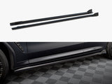 MAXTON DESIGN SIDE SKIRT DIFFUSERS BMW X3 M-PACK G01 FACELIFT — photo 1
