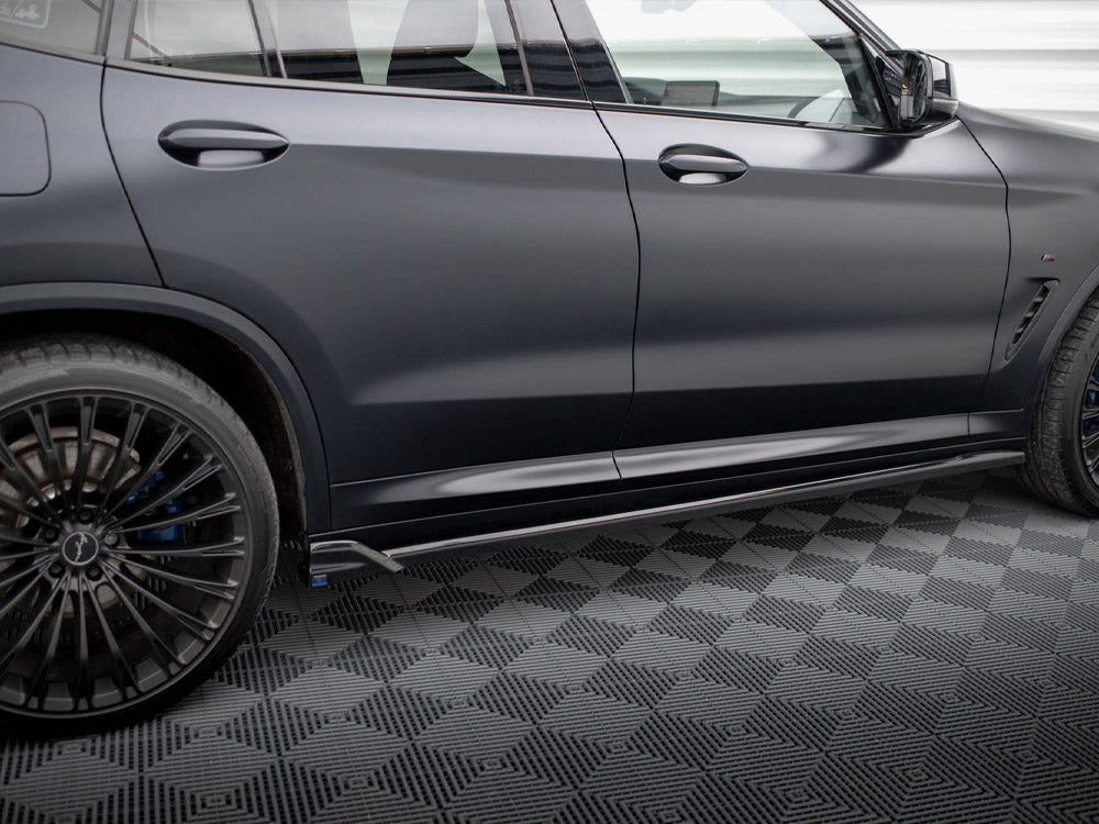 MAXTON DESIGN SIDE SKIRT DIFFUSERS BMW X3 M-PACK G01 FACELIFT — photo 4