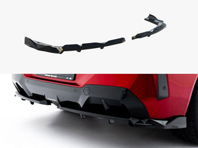 MAXTON DESIGN REAR SPLITTER VERTICAL BARS BMW X3 M-SPORT G45 — photo 1