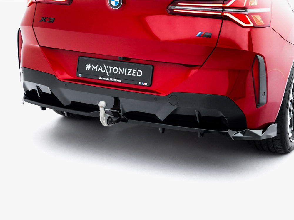 MAXTON DESIGN REAR SPLITTER VERTICAL BARS BMW X3 M-SPORT G45 — photo 5