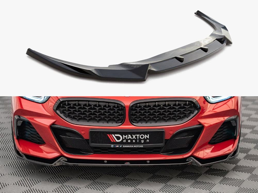 MAXTON DESIGN FRONT SPLITTER V1 BMW Z4 M40I / M-PACK G29 — photo 1