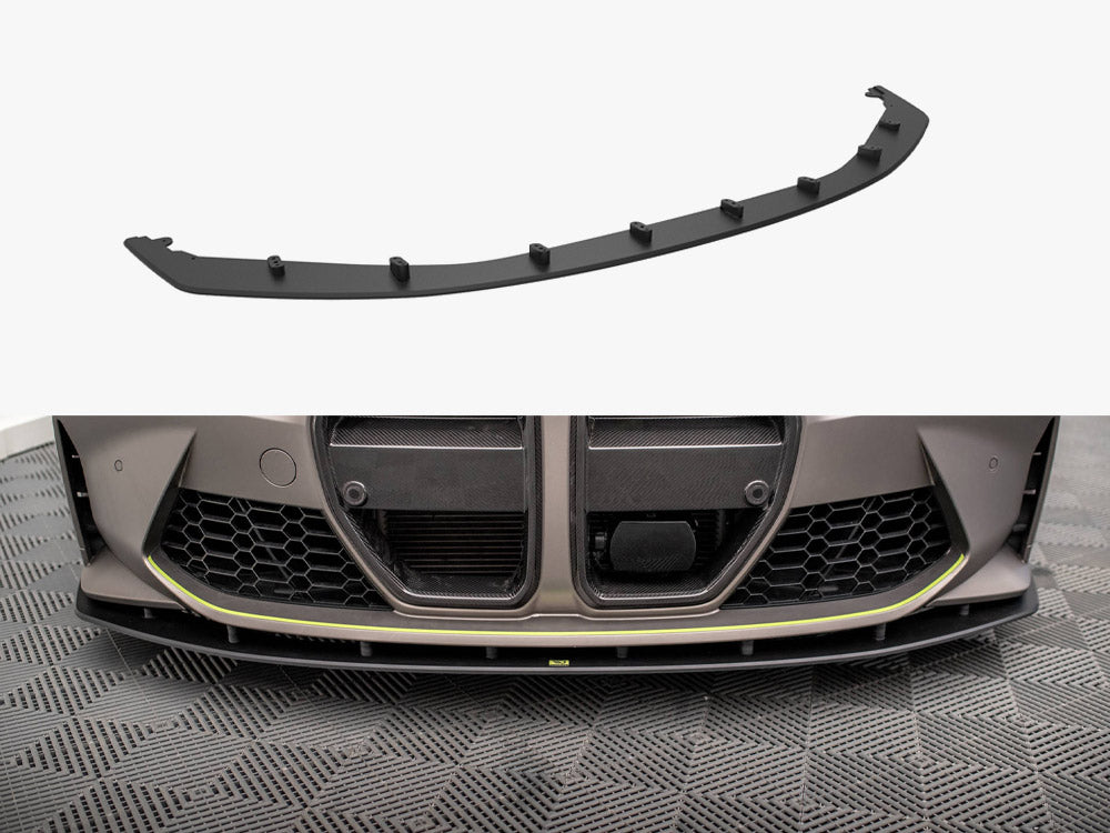 MAXTON DESIGN STREET PRO FRONT SPLITTER BMW M4 G82 / M3 G80 (2021-) — photo 1