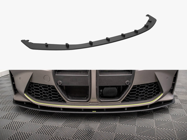 MAXTON DESIGN STREET PRO FRONT SPLITTER BMW M4 G82 / M3 G80 (2021-) — photo 1