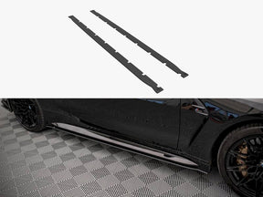 MAXTON DESIGN STREET PRO SIDE SKIRTS DIFFUSERS BMW M4 G82 (2021-) — photo 1