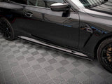 MAXTON DESIGN STREET PRO SIDE SKIRTS DIFFUSERS BMW M4 G82 (2021-) — photo 3