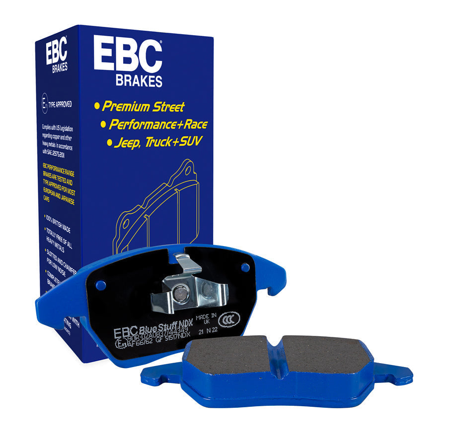 EBC BLUESTUFF ENDURANCE STREET & TRACK REAR PADS (FORD MUSTANG 5.0 GT)