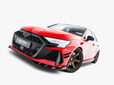 MAXTON DESIGN PREPREG CARBON FRONT SPLITTER AUDI RS3 8Y FACELIFT — photo 3