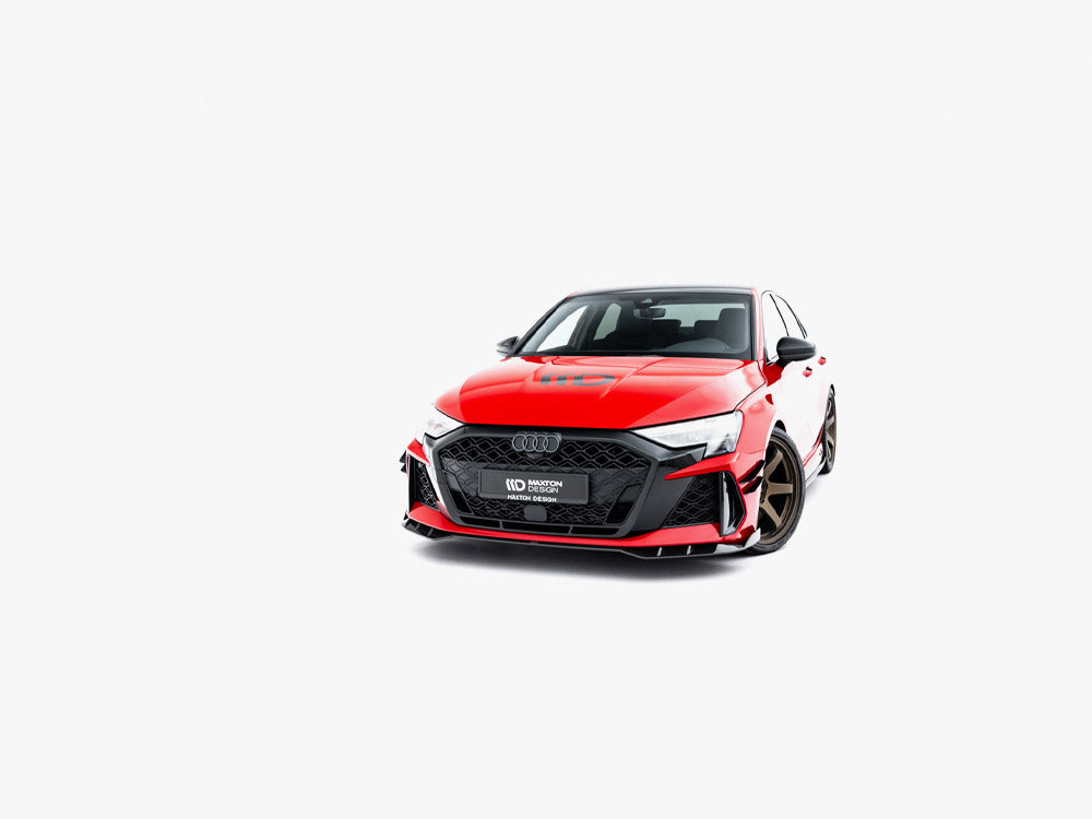 MAXTON DESIGN PREPREG CARBON FRONT SPLITTER AUDI RS3 8Y FACELIFT — photo 4