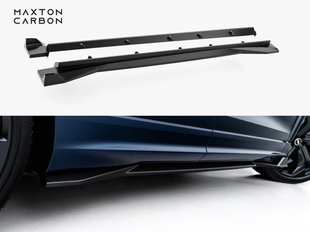 MAXTON DESIGN PREPREG CARBON SIDE SKIRTS AUDI RSQ8 MK1 FACELIFT — photo 1