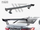 MAXTON DESIGN CARBON SPOILER WITH EXTERNAL BRACKETS UPRIGHTS BMW M3 G80 / M340I G20 / 3 M-PACK G20 / 3 STANDARD G20 — photo 1