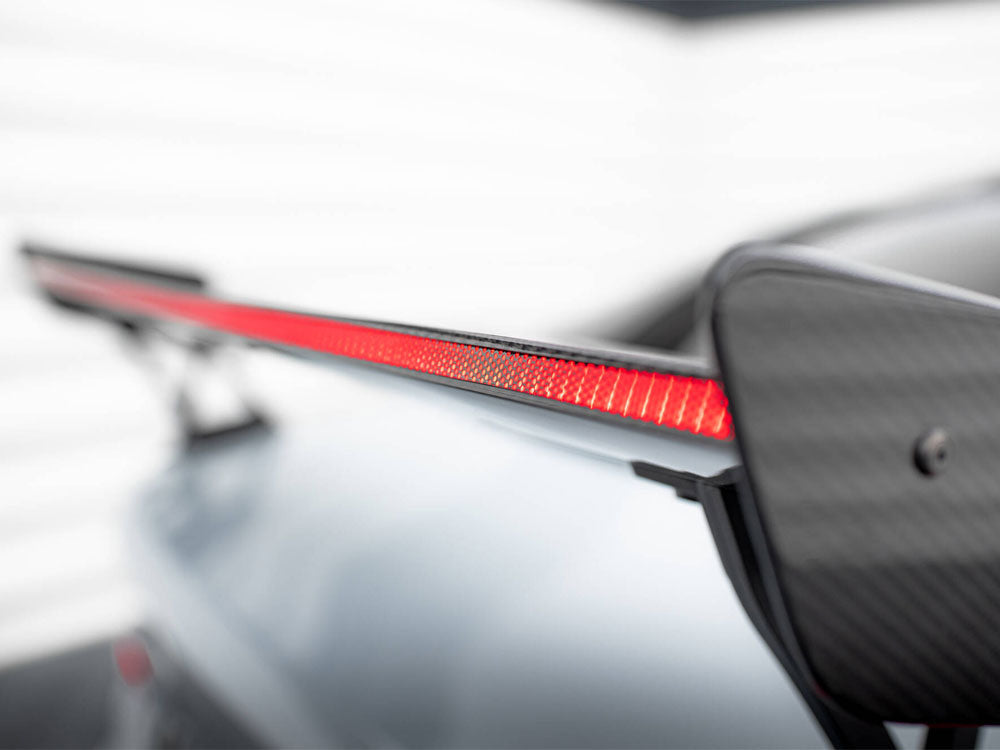 MAXTON DESIGN CARBON SPOILER WITH EXTERNAL BRACKETS UPRIGHTS + LED BMW M3 G80 / M340I G20 / 3 M-PACK G20 / 3 STANDARD G20 — photo 11