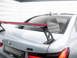 MAXTON DESIGN CARBON SPOILER WITH EXTERNAL BRACKETS UPRIGHTS + LED BMW M3 G80 / M340I G20 / 3 M-PACK G20 / 3 STANDARD G20 — photo 7