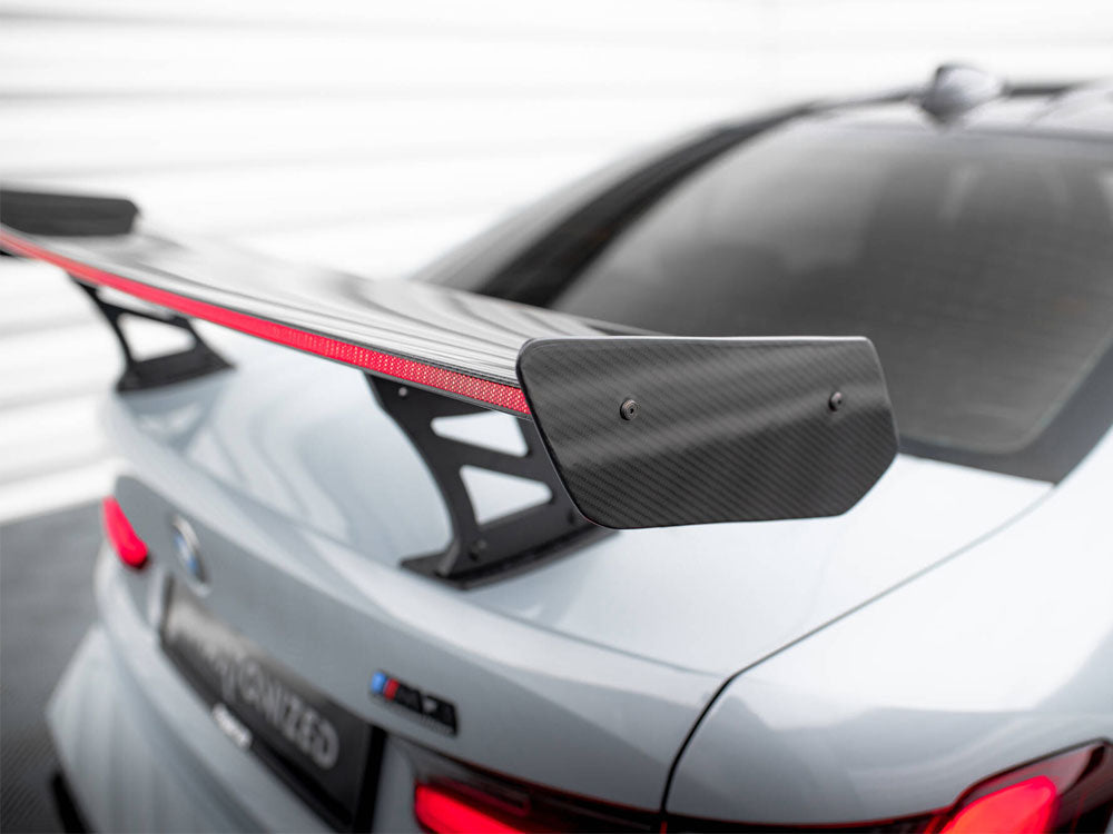 MAXTON DESIGN CARBON SPOILER WITH INTERNAL BRACKETS UPRIGHTS + LED BMW M3 G80 / M340I G20 / 3 M-PACK G20 / 3 STANDARD G20 — photo 8