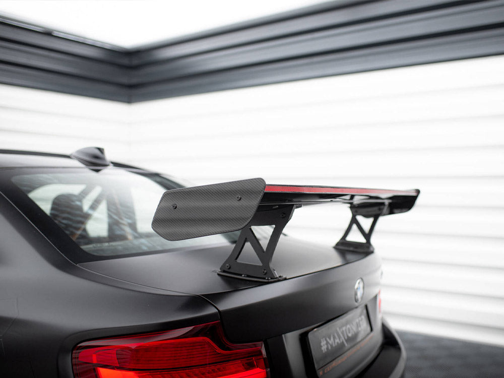 MAXTON DESIGN CARBON SPOILER WITH INTERNAL BRACKETS UPRIGHTS + LED BMW M2 F87 — photo 6