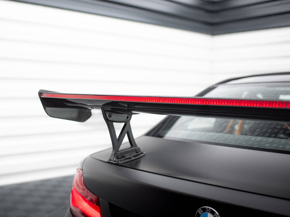 MAXTON DESIGN CARBON SPOILER WITH INTERNAL BRACKETS UPRIGHTS + LED BMW M2 F87 — photo 9