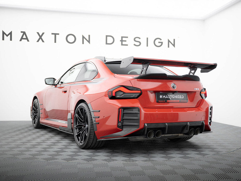 MAXTON DESIGN CARBON SPOILER INTERNAL BRACKETS + LED BMW M2 G87 — photo 7