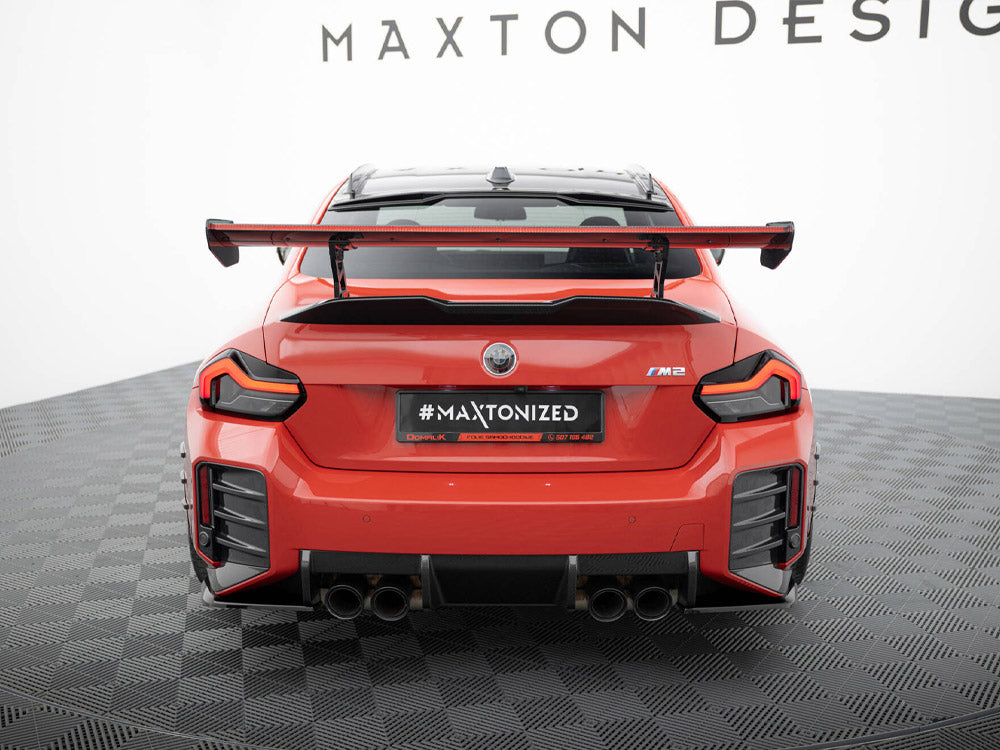 MAXTON DESIGN CARBON SPOILER INTERNAL BRACKETS + LED BMW M2 G87 — photo 8