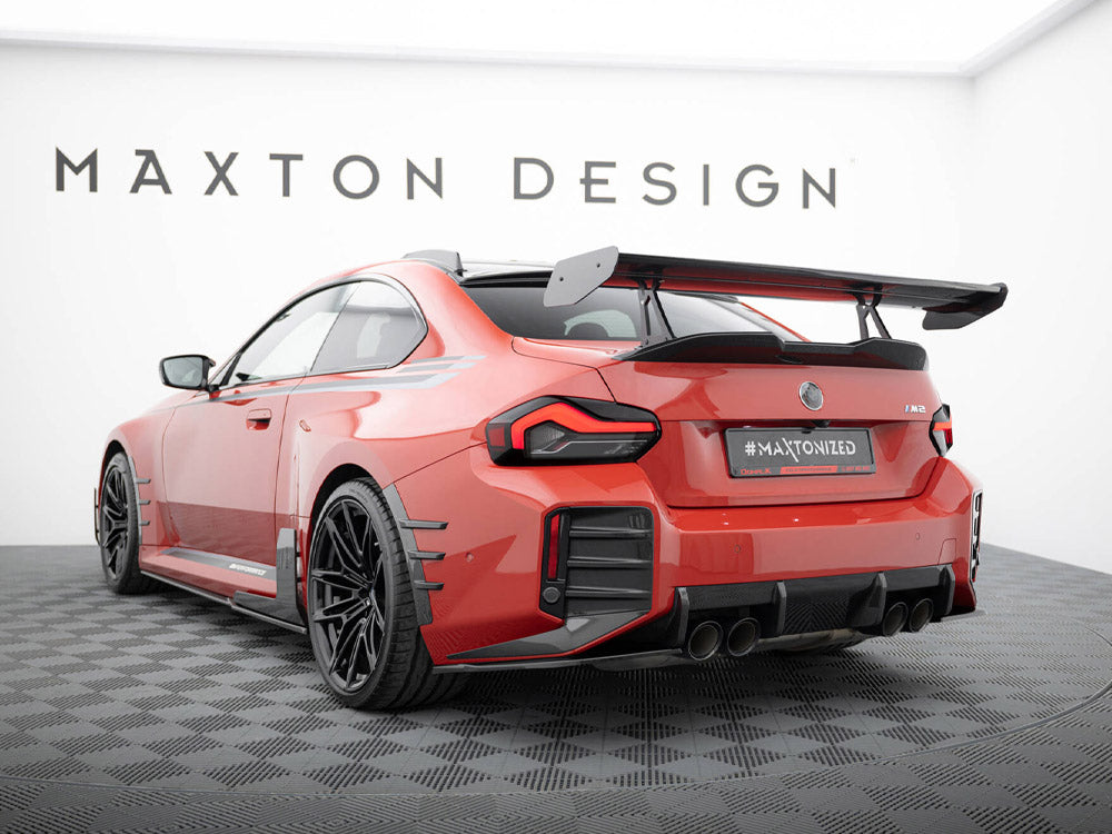 MAXTON DESIGN CARBON SPOILER UPPER SWAN MOUNT BMW M2 G87 — photo 2