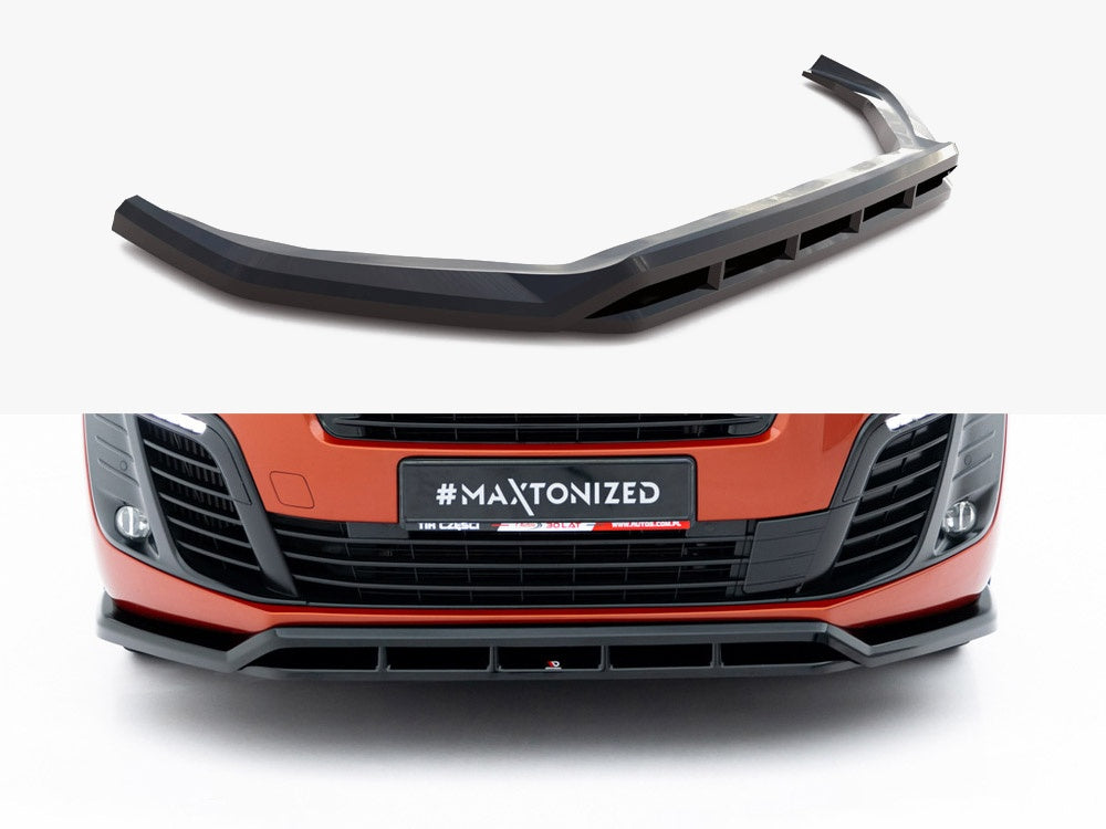 MAXTON DESIGN FRONT SPLITTER PEUGEOT EXPERT MK3 — photo 1