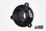 VAG 1.8/2.0 TSI (MQB) Turbo Muffler Delete, OEM Pressure pipes, Black hose