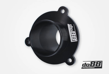 VAG 1.8/2.0 TSI (MQB) Turbo Muffler Delete, OEM Pressure pipes, Black hose