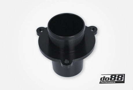 VAG 1.8/2.0 TSI (MQB) Turbo Muffler Delete, OEM Pressure pipes, Black hose