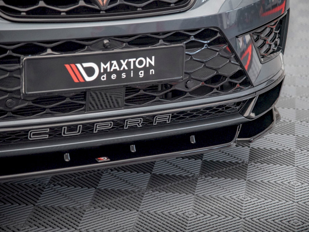 MAXTON DESIGN FRONT SPLITTER V.2 CUPRA ATECA — photo 3
