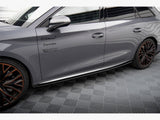 MAXTON DESIGN SIDE SKIRT DIFFUSERS V1 CUPRA LEON ST / HATCHBACK AERO MK1 FACELIFT — photo 3